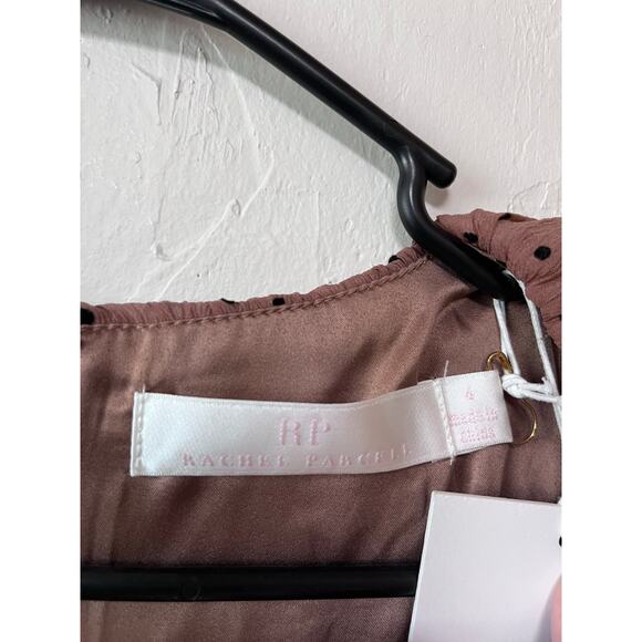 Rachel Parcell‎ Ruffle Tiered Midi Dress Sz 4 - Picture 3 of 8